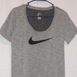 NIKE TEE GREY TSHIRT  DRI-FIT